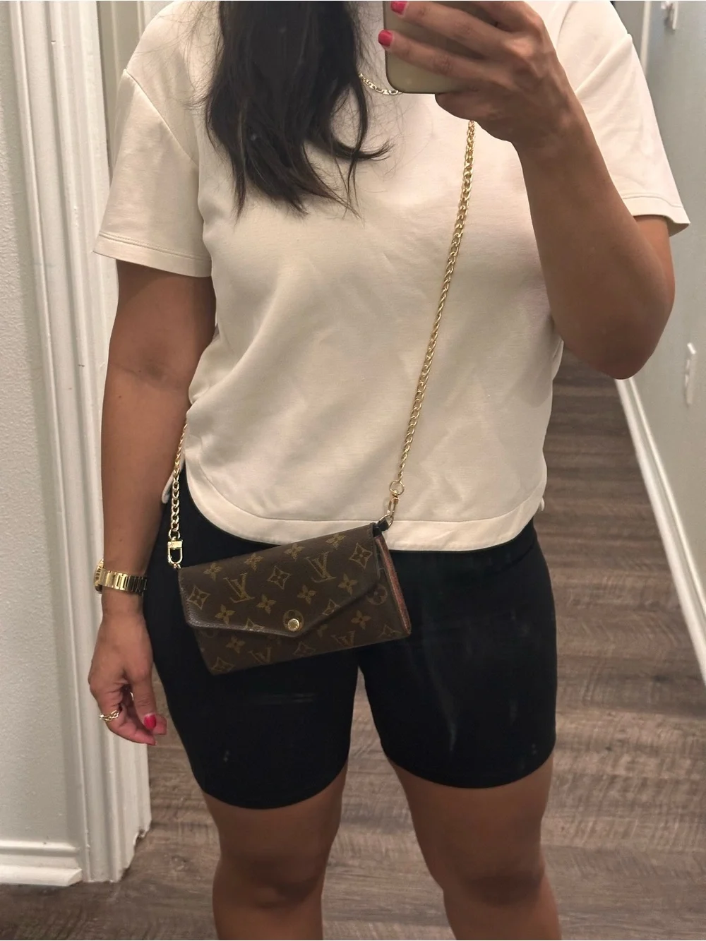Louis Vuitton Monogram Sarah Envelope Wallet